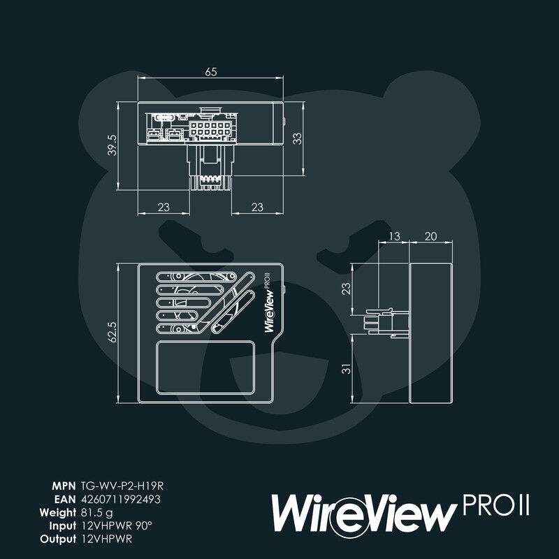 Thermal Grizzly Wireview Pro Ii 12v-2x6 Reverse... image number null