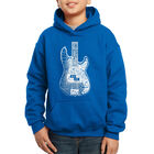 Sudadera Con Capucha Word Art Para Ni&ntilde;o - Bajo - Azul Rey
