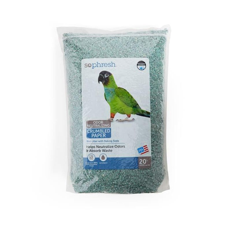 Arena Para P&aacute;jaros So Phresh 20 L Papel 99% Lib... image number null