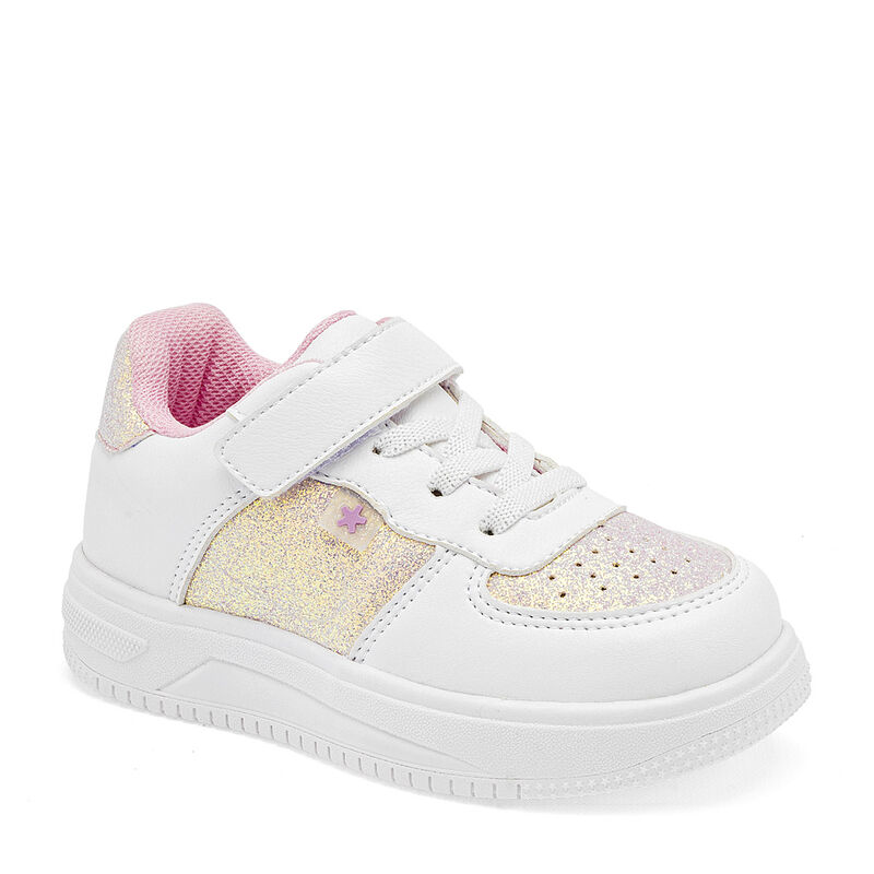 Moramora tenis para BEB&Eacute; blanco rosa cod 140662... image number null