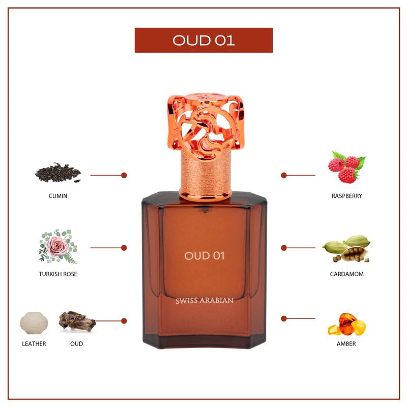 Perfume Swiss Arabian Oud 01 Eau De Parfum Para... image number null