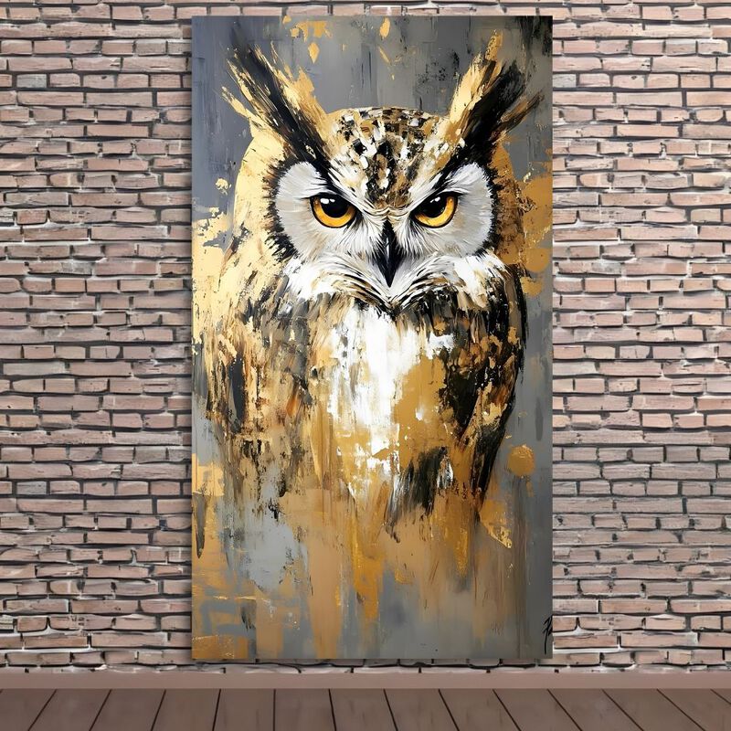 Cuadro Decorativo Animal 90x122cm B&uacute;ho image number null