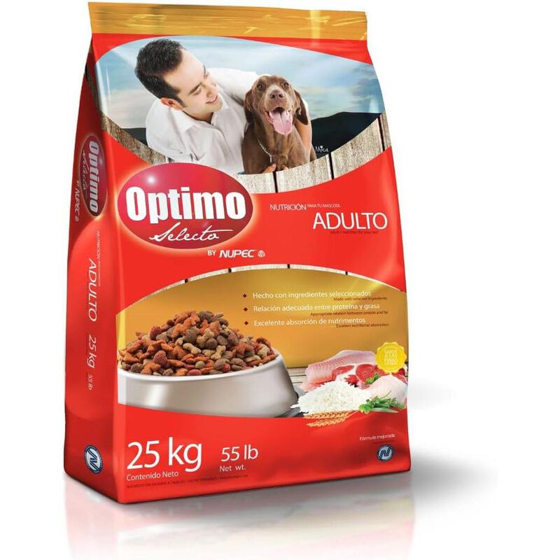 OPTIMO SELECTO ADULTO 25KG mas Pelota Spiny Cau... image number null