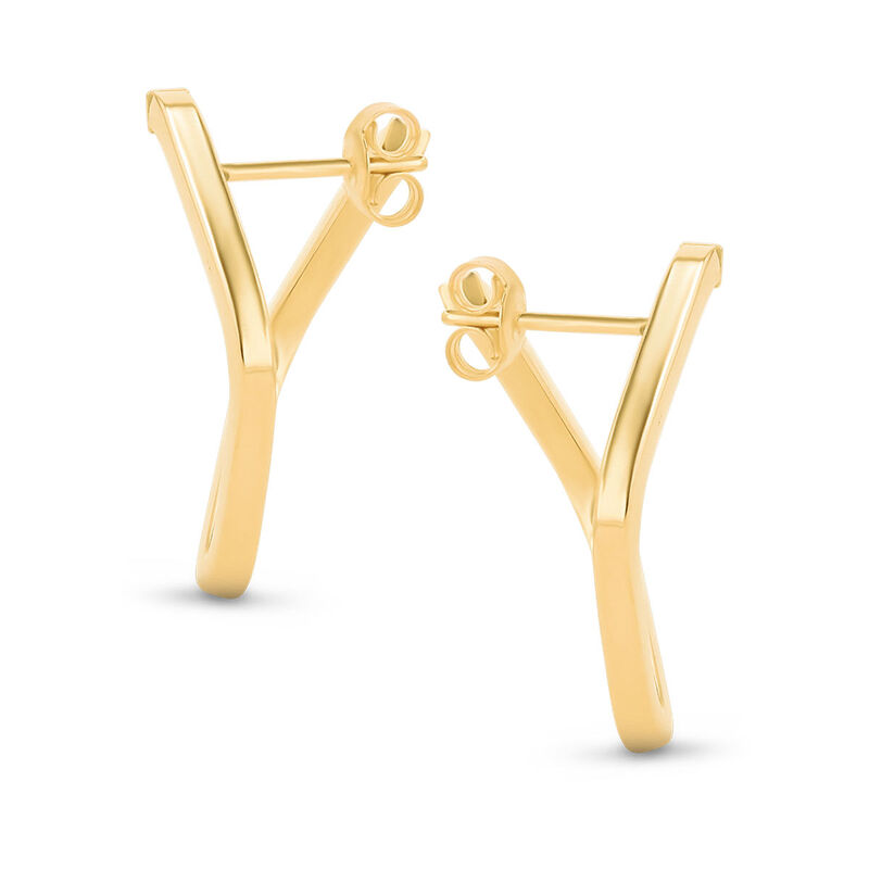 Aretes De Oro Amarillo 14k Rl55-aa image number null