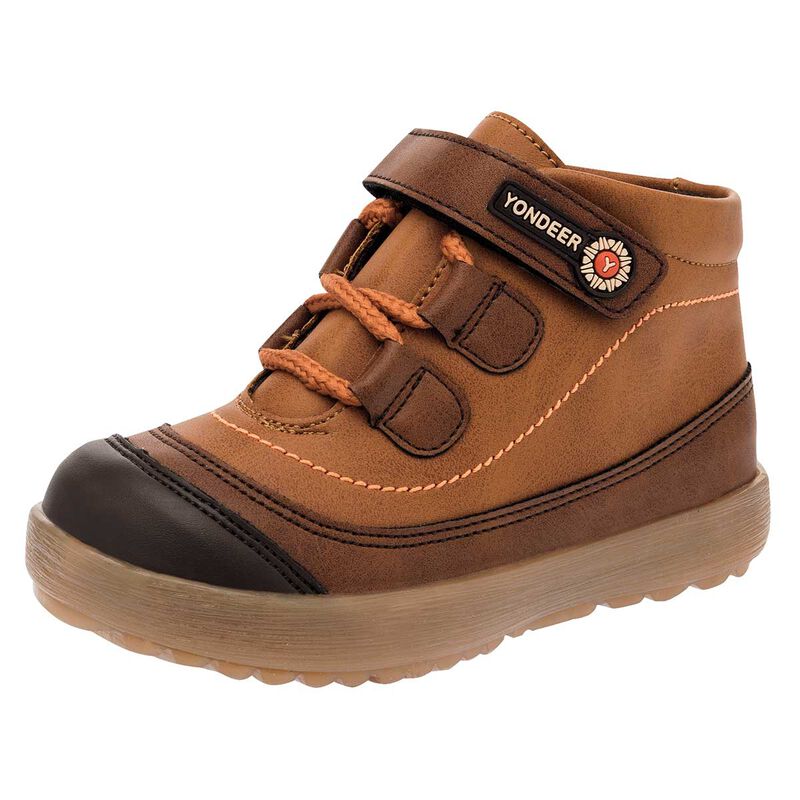 Yondeer Botitas para beb&eacute; ni&ntilde;o camel caf&eacute; image number null