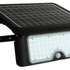 Lámpara Solar Led 10 W Luz Fria Batería Integrada Sensor Mov