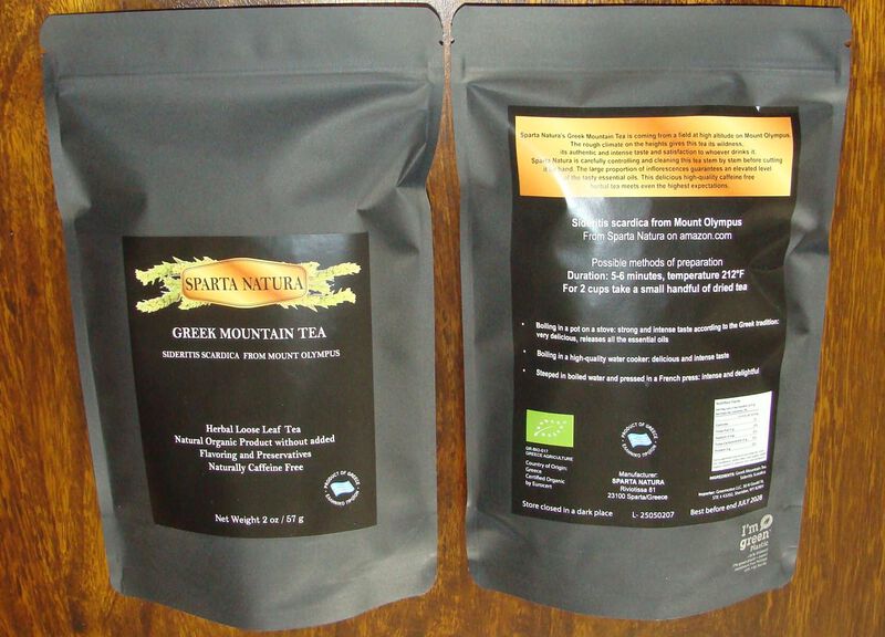 T&eacute; De Hoja Suelta Griego De Monta&ntilde;a Sparta Natu... image number null