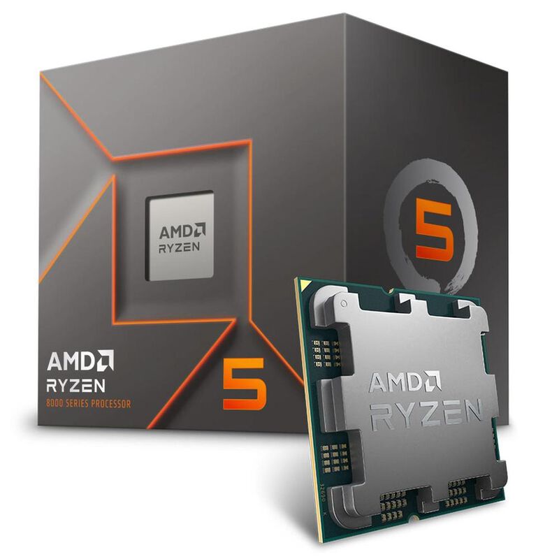 Procesador Amd Ryzen 5 8400f S-am5 4.7GHz 6-Cor... image number null