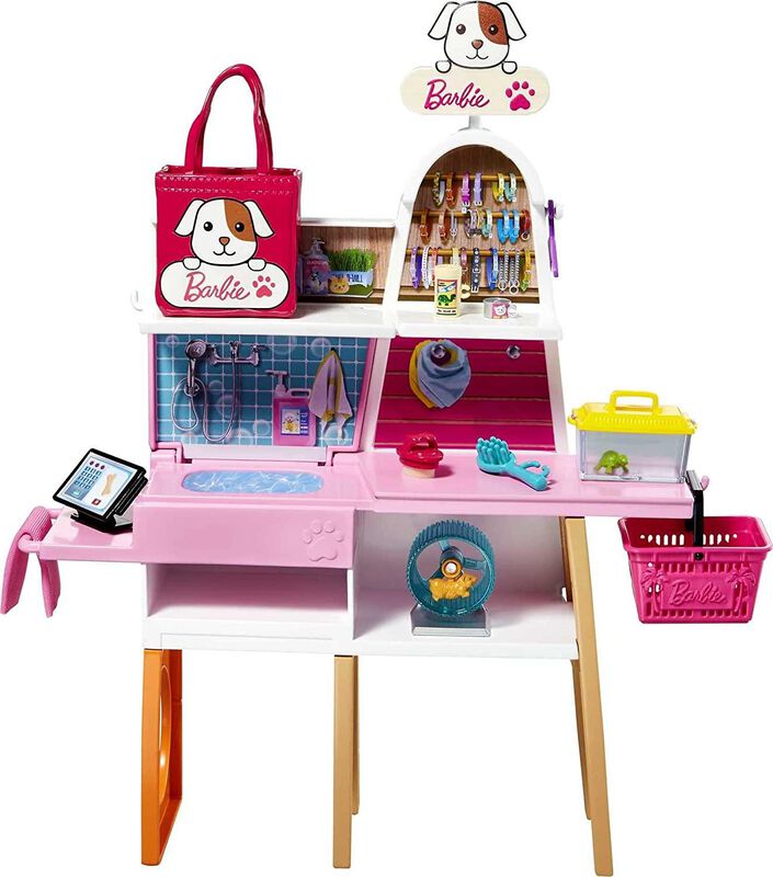 Barbie Tienda De Mascotas Con Accesorios, Inclu... image number null