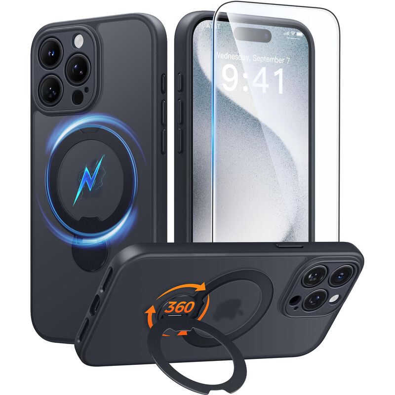 Funda Magn&eacute;tica FNTCASE para iPhone 15 Pro Mags... image number null