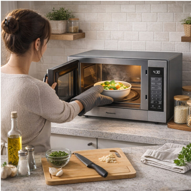 Microondas Panasonic NN-ST96LSRPH 2.2 p3 1200W ... image number null