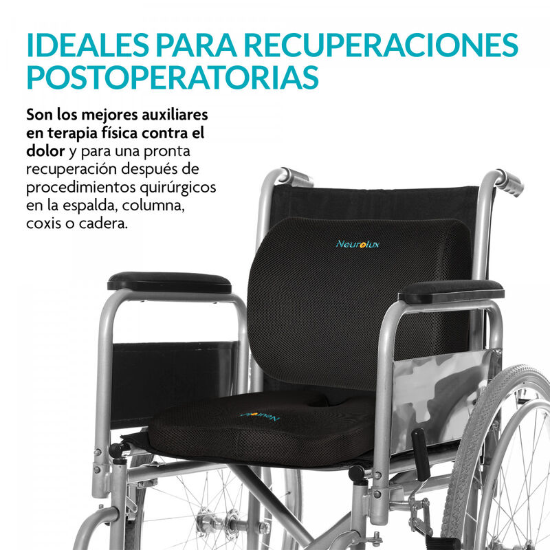 Set de Almohada Lumbar y Coj&iacute;n Para Coxis image number null