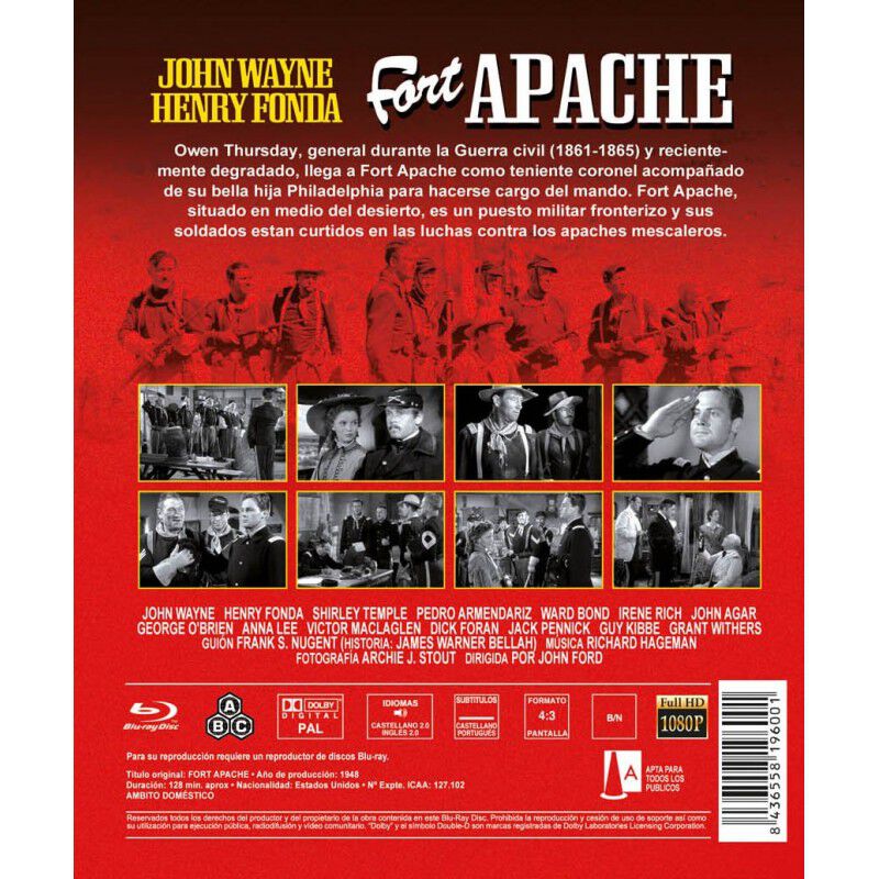 Fort Apache [blu-ray.] (1948) image number null