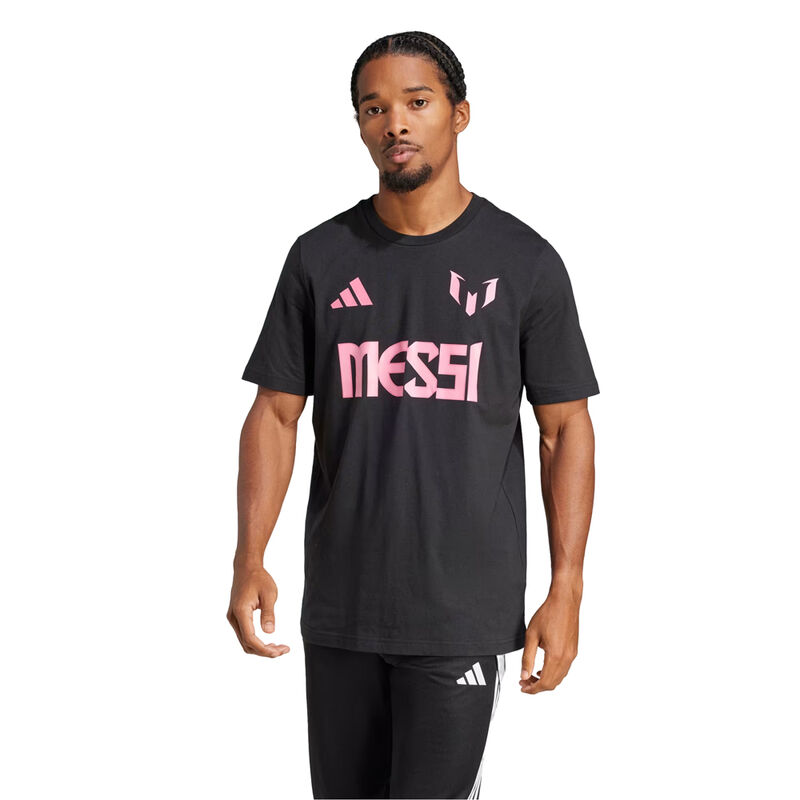Playera Adidas Hombre Messi N&N G T JM3551 Negr... image number null