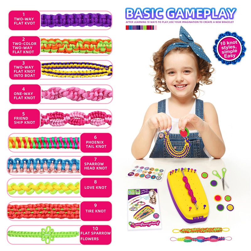 Kit Para Hacer Pulseras Topdiaos Friendship Gir... image number null