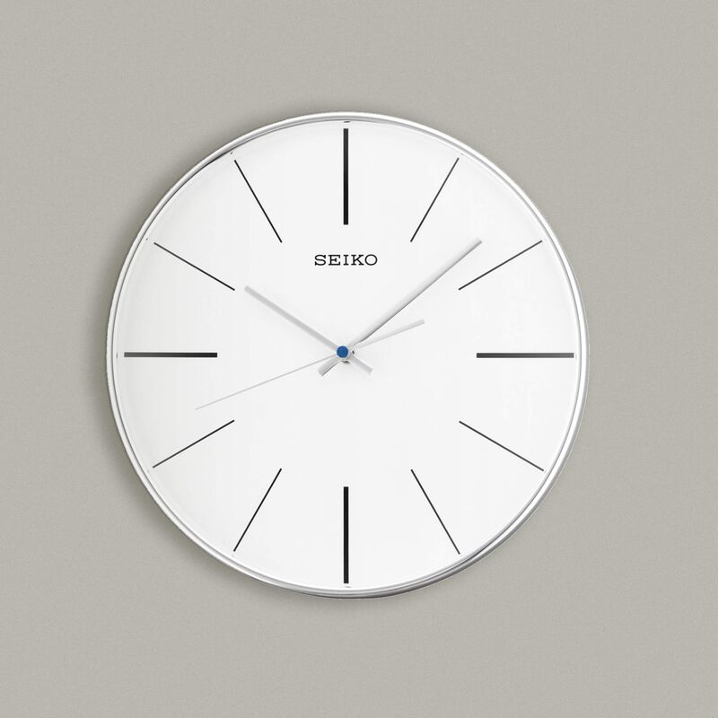 Reloj De Pared Seiko Qxa634alh Con Carcasa Anal... image number null