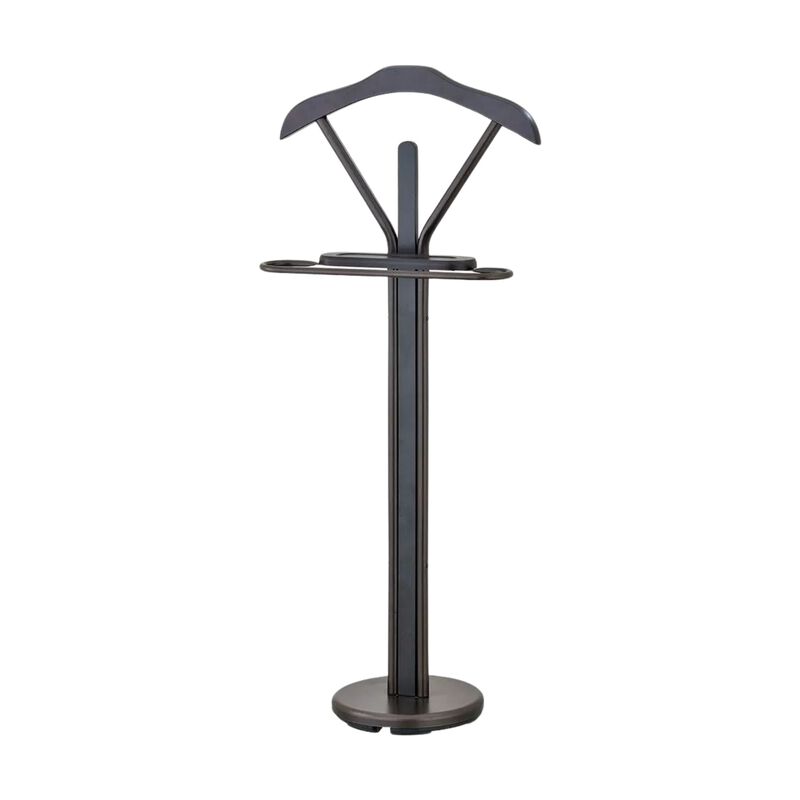 Valet De Lujo Color Madera Chocolate Namaro Des... image number null