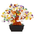 &Aacute;rbol Artificial Nukayai 17 cm Bons&aacute;i De Cristal Colorido