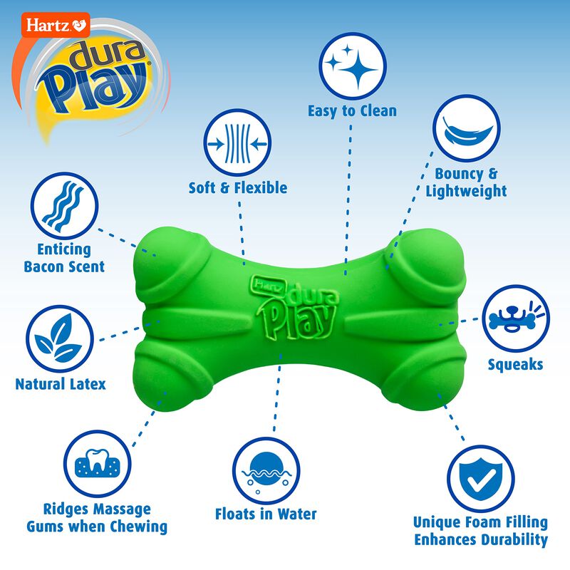 Juguete Para Perros Hartz Duraplay Bone Squeaky... image number null
