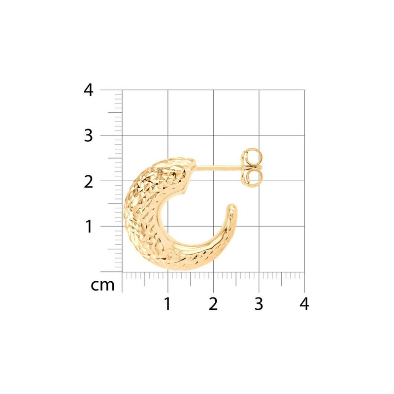 Aretes De Oro Amarillo 14K image number null