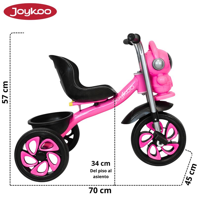 Triciclo para Niños Astronauta con Luz Sonido R... image number null