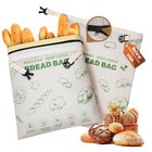 Bolsas para pan Yarramate pack de 2 de lino con cera de abejas xl 43 &times; 33 cm