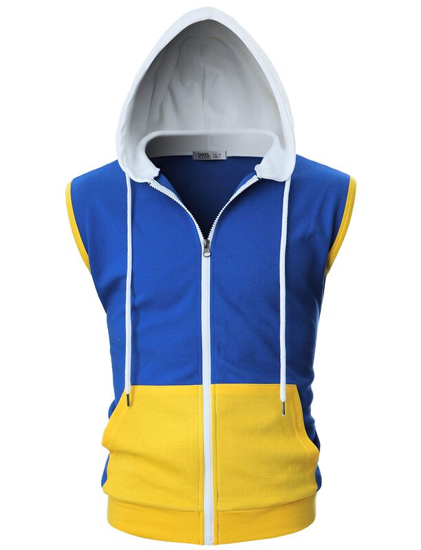 Sudadera Ohoo Chaleco Sin Mangas Con Cremallera... image number null