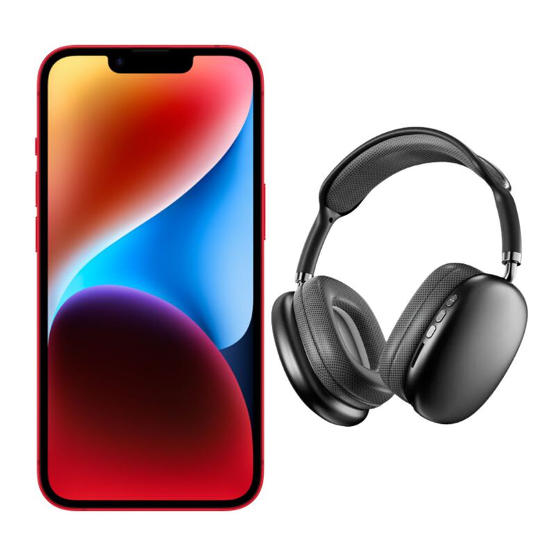 iPhone 14 128GB Rojo E-SIM Reacondicionado + Di... image number null