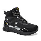 American Polo Zapato para hacer hiking para hombre negro, importado
