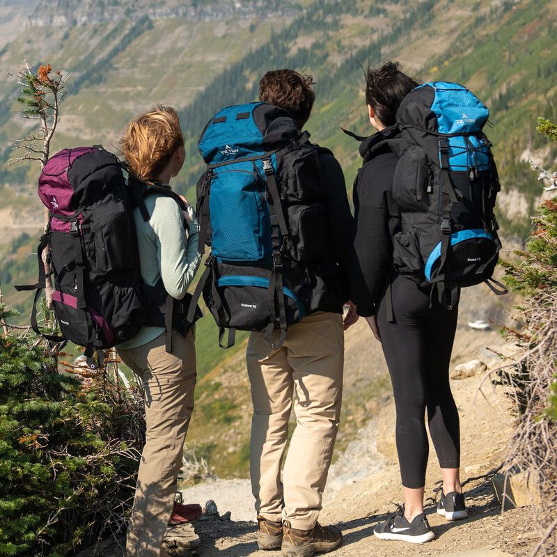 Mochila Scout 45l Senderismo Azul Teton image number null