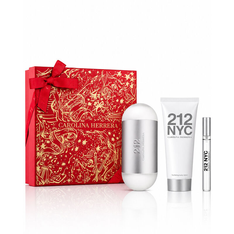 Set Carolina Herrera 212 Nyc Perfume Edt 100 Ml... image number null