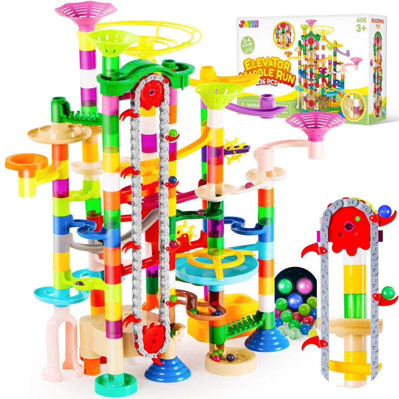 Juguete Joyin De Marble Run, 236 Unidades, Con ... image number null
