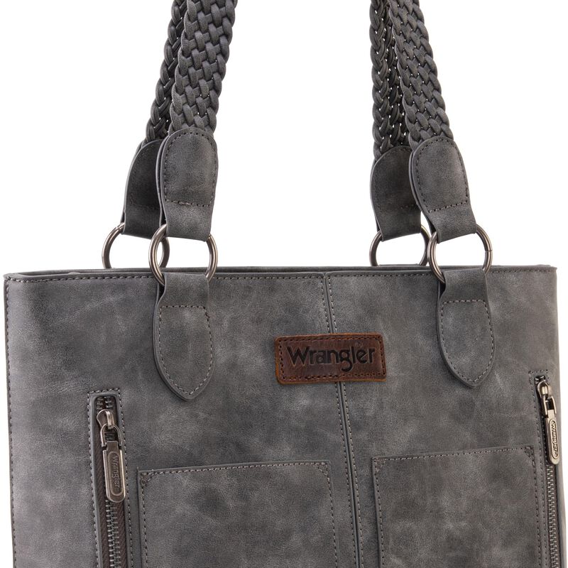 Bolso De Mano Wrangler Wg78-g8317gy Para Mujer ... image number null