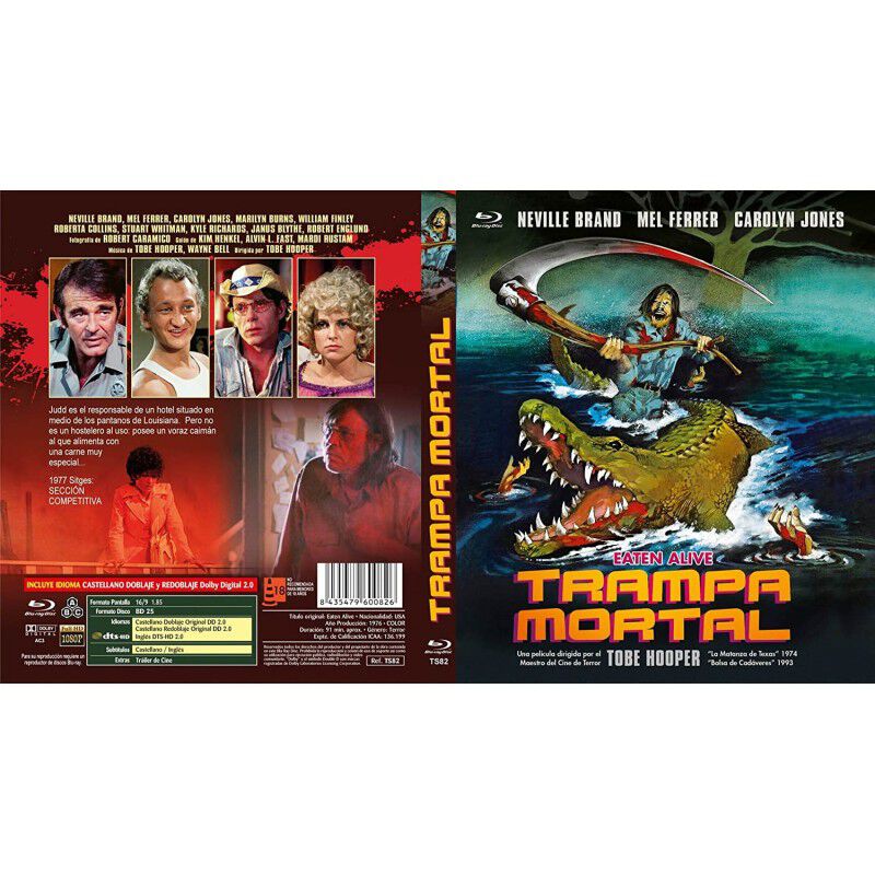 Trampa Mortal Bd 1976 Devorado Vivo [blu-ray] image number null
