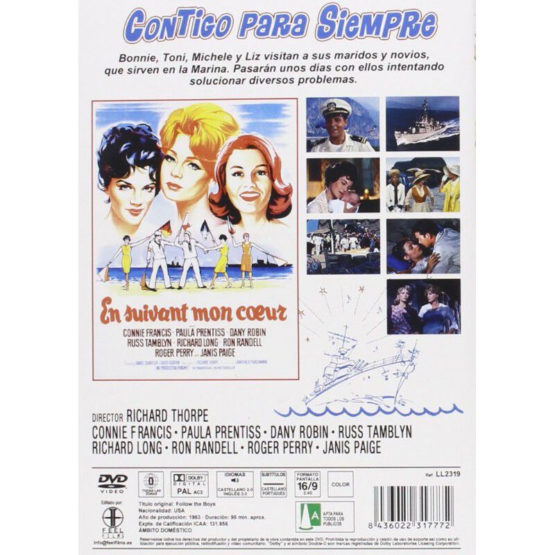 Contigo Para Siempre [dvd] (1963) Follow The Bo... image number null