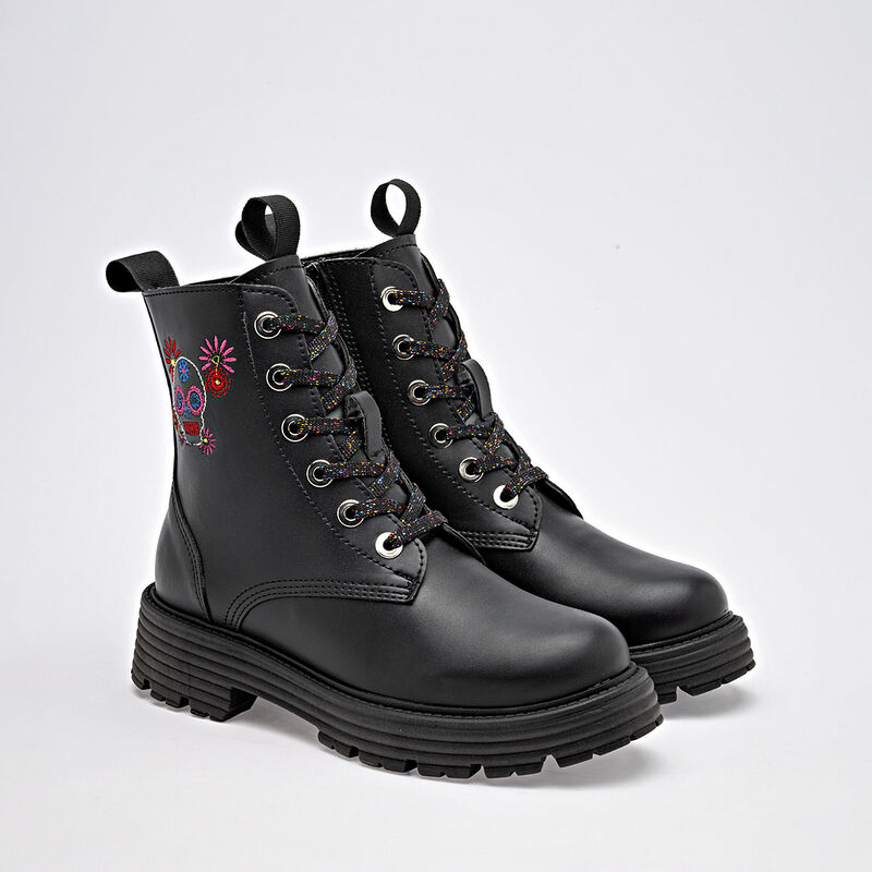 Mora Tierra Bot&iacute;n para mujer negro image number null