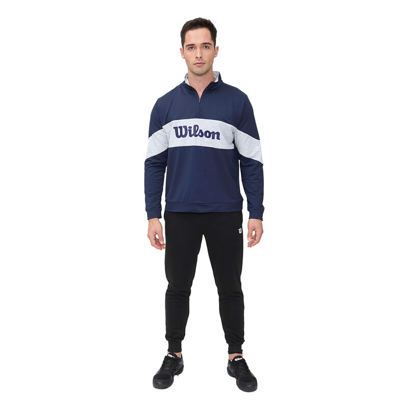 Sudadera Wilson con cierre para hombre AZUL MAR... image number null