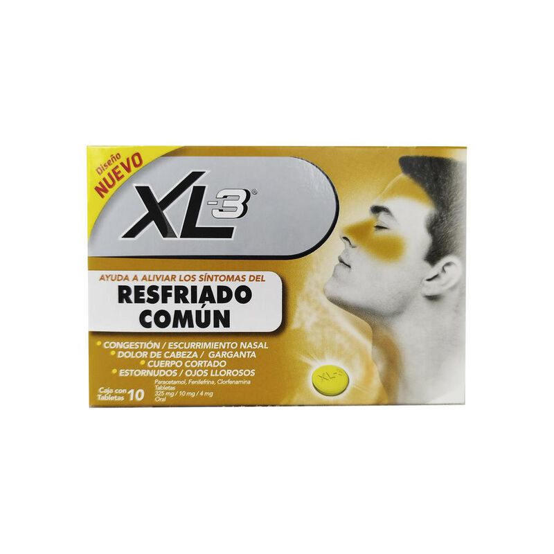 Xl-3 4/10/325 Mg 10 Tableta(s) image number null