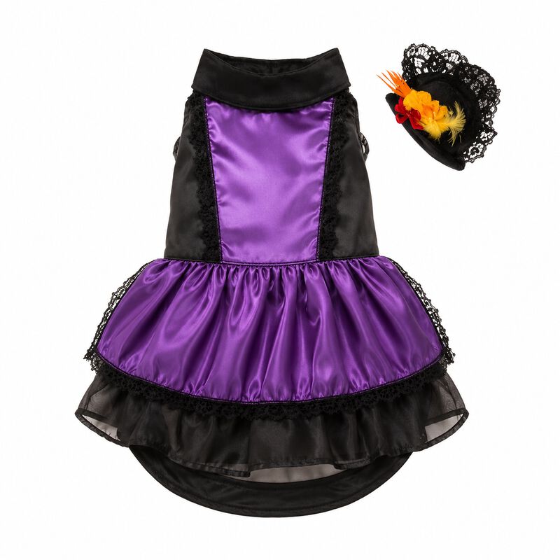 Disfraz Catrina Halloween Perro Mascota Talla 5... image number null