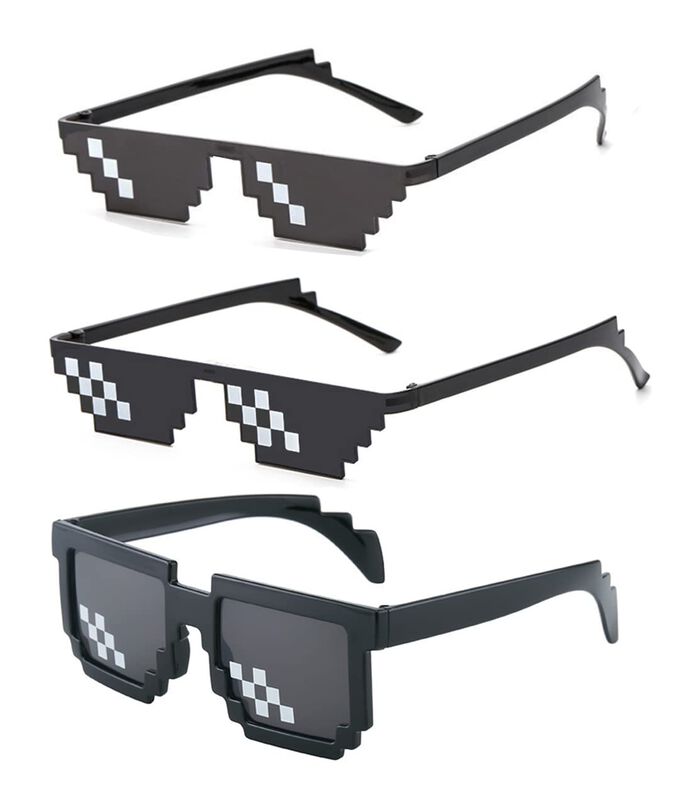 Gafas De Sol Alvogimor Thug Life Pixel Mosaic D... image number null