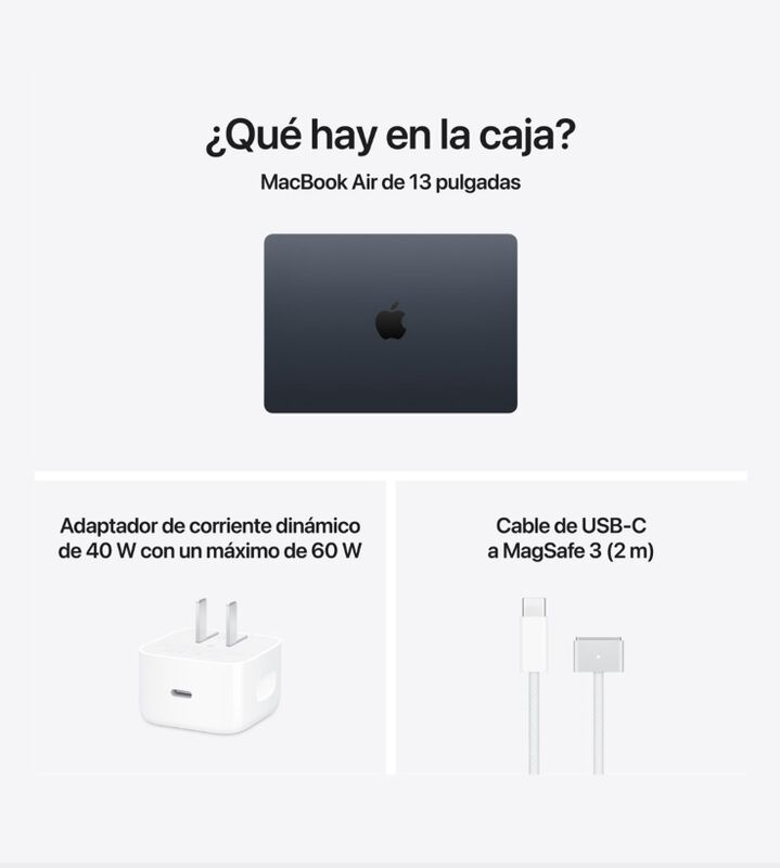 Apple Macbook Air M5 512gb 16gb Negro image number null