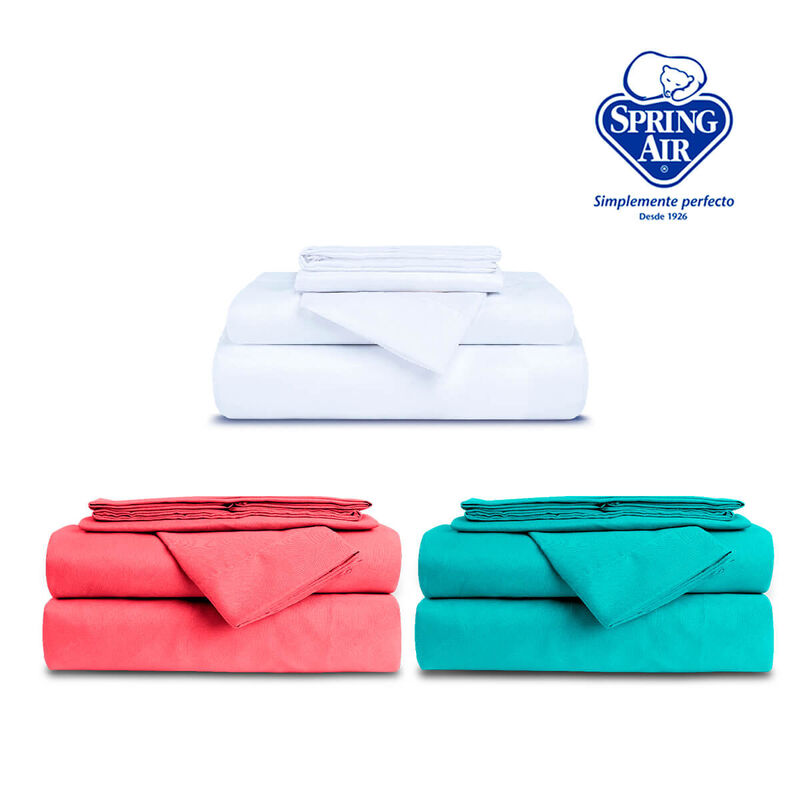 Juego de Sabanas Matrimonial Spring Air 3 Pack ... image number null