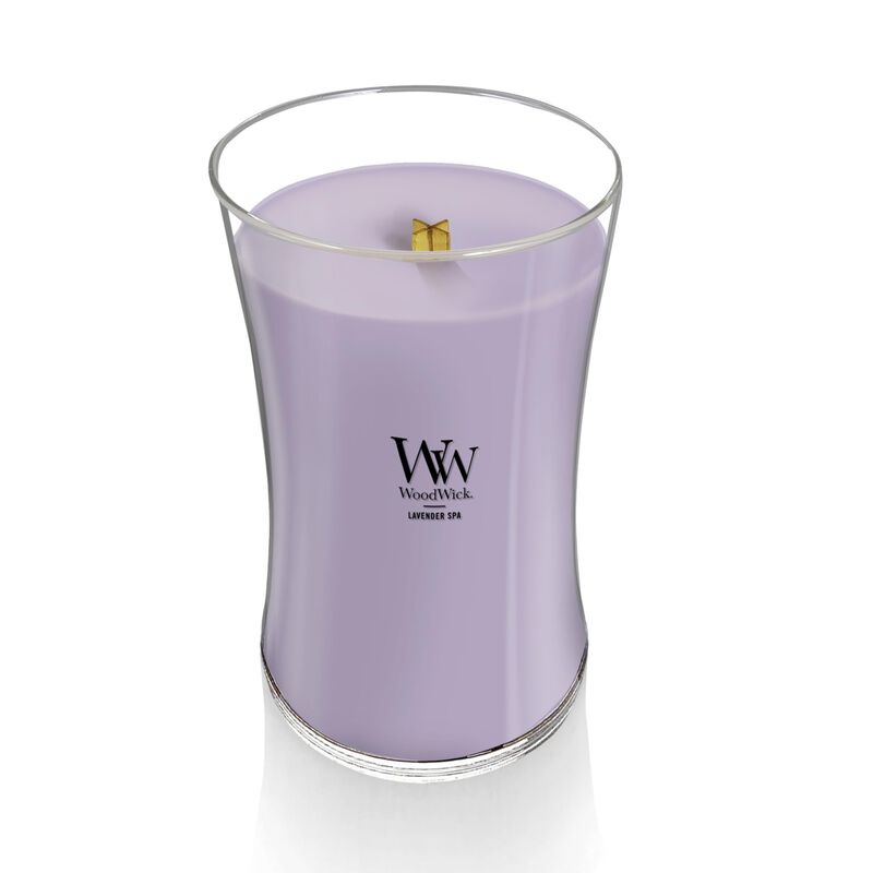 Candle Woodwick Con Forma De Reloj De Arena Gra... image number null