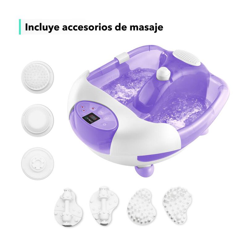 TINA SPA PARA PIES DE LUJO CON HIDROMASAJE Y PE... image number null