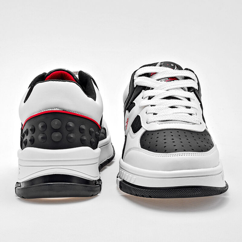 Clasben Tenis urbano para hombre blanco negro image number null