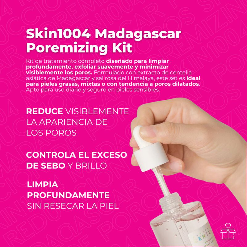 Skin1004 Madagascar Poremizing Kit Reducción Po... image number null