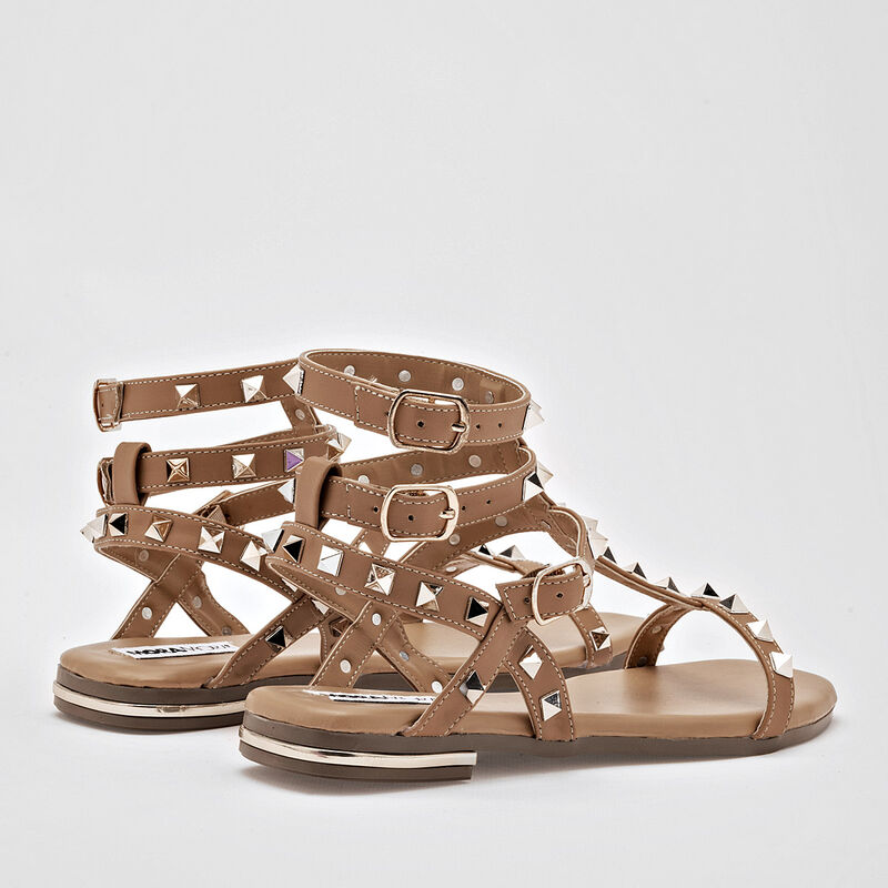 Moramora Sandalia para mujer camel image number null