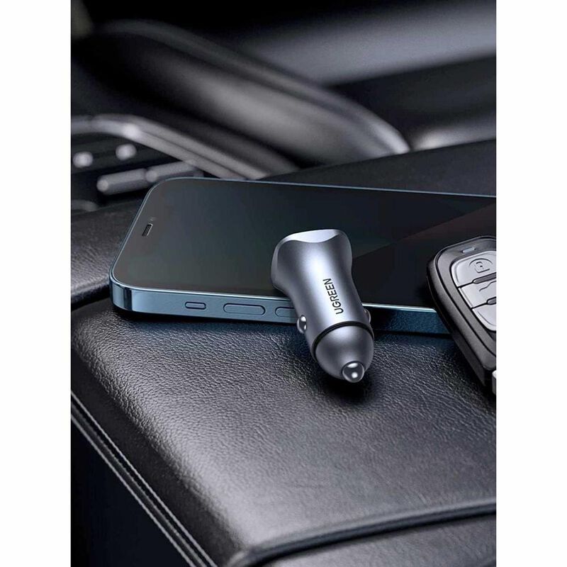 Cargador Auto Plug In UGREEN dual USB-C USB-A 2... image number null