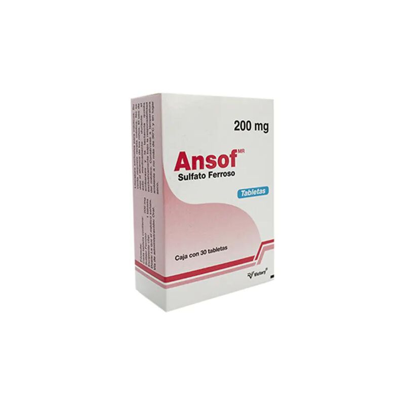 Ansof 200 Mg 30 Tableta(s) image number null