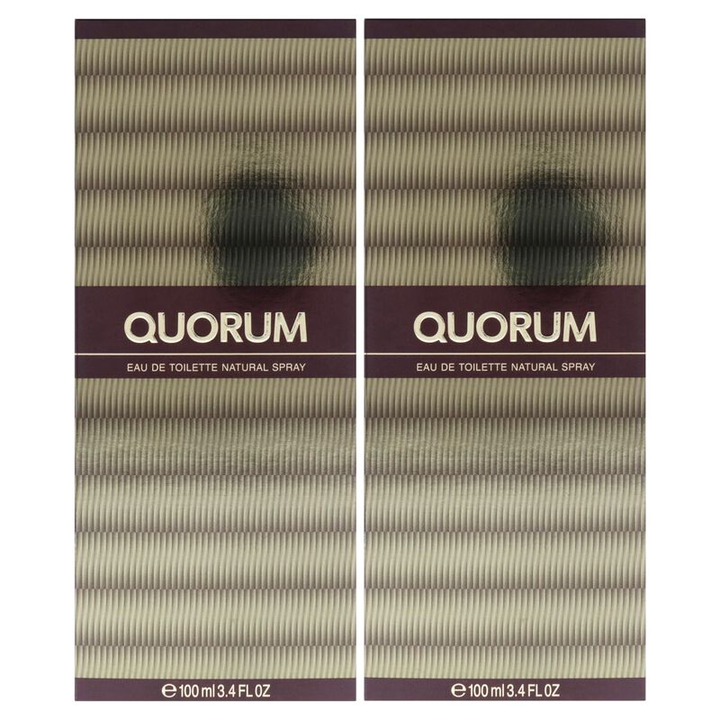 Fragancia Quorum Antonio Puig 100 ml (2 botella... image number null